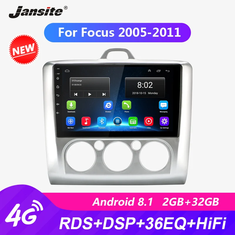 Jansite 9" RDS 4G Wifi Car Radio For Ford Foucs 2005-2011 DSP autoradio Android Touch screen GPS Mirror-link players with frame
Jansite 9" RDS 4G Wifi Car Radio For Ford Foucs 2005-2011 DSP autoradio Android Touch screen GPS Mirror-link players with frame