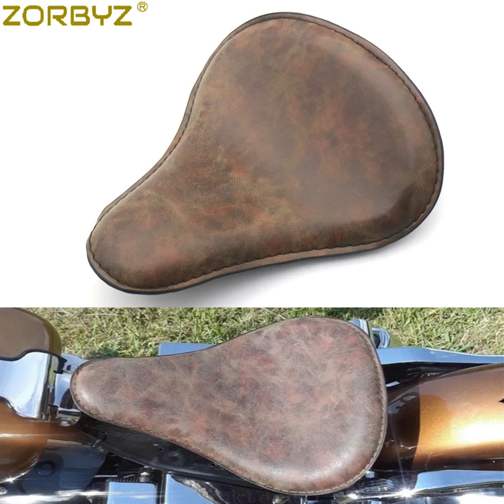 ZORBYZ Motorcycle Retro Synthetic Leather Solo Driver Seat Spring Bracket For Harley Honda Chopper Bobber Custom
ZORBYZ Motorcycle Retro Synthetic Leather Solo Driver Seat Spring Bracket For Harley Honda Chopper Bobber Custom