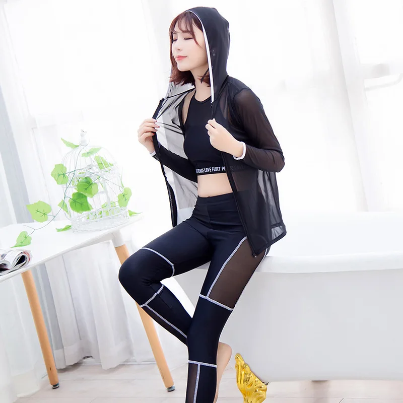2018 New Style Sports Fitness Suit Set Yoga Pants Running Fitness Clothing Women's Yoga Clothes Three-piece Set
2018 New Style Sports Fitness Suit Set Yoga Pants Running Fitness Clothing Women's Yoga Clothes Three-piece Set