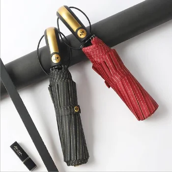 Windproof Automatic Umbrella Women Reinforced Umbrella 3 Folding Male Female Rain Parasol Umbrella Rain Business Umbrellas 
Windproof Automatic Umbrella Women Reinforced Umbrella 3 Folding Male Female Rain Parasol Umbrella Rain Business Umbrellas
