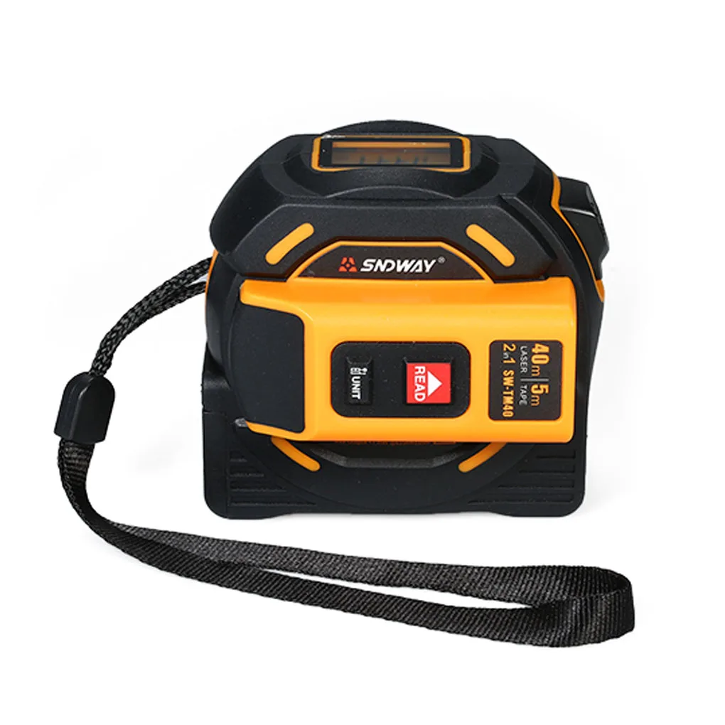 40m 60m Distance Meter Range Finder Digital Retractable Tape Measure Rangefinder Ruler Survey Tool
40m 60m Distance Meter Range Finder Digital Retractable Tape Measure Rangefinder Ruler Survey Tool