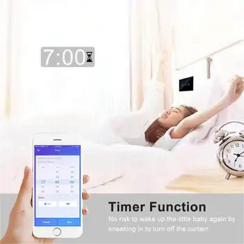 WiFi Smart Curtain Switch for Electric Motorized Curtain Blind Roller Shutter 6.10
WiFi Smart Curtain Switch for Electric Motorized Curtain Blind Roller Shutter 6.10