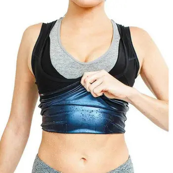 Aolikes Sport Sweat Body Shaper Vest Unisex Gym Fitness Advanced Sweatwear Suit For Slimming Weight Loss 
Aolikes Sport Sweat Body Shaper Vest Unisex Gym Fitness Advanced Sweatwear Suit For Slimming Weight Loss