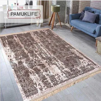 Pamuklife Artificial Leather Based Non Slip Base Carpet Milan Brown Modern Super Soft Carpet Washable Daily Fashion Style
Pamuklife Artificial Leather Based Non Slip Base Carpet Milan Brown Modern Super Soft Carpet Washable Daily Fashion Style