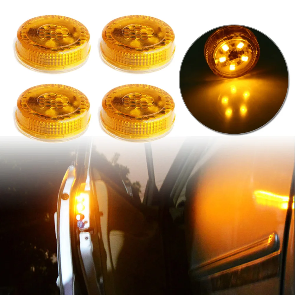 Car 12V Door Strobe Lights 5-LED DC12V 5W 27x8mm ABS+metal Lamp Bulb Replacement Strobe Lights
Car 12V Door Strobe Lights 5-LED DC12V 5W 27x8mm ABS+metal Lamp Bulb Replacement Strobe Lights