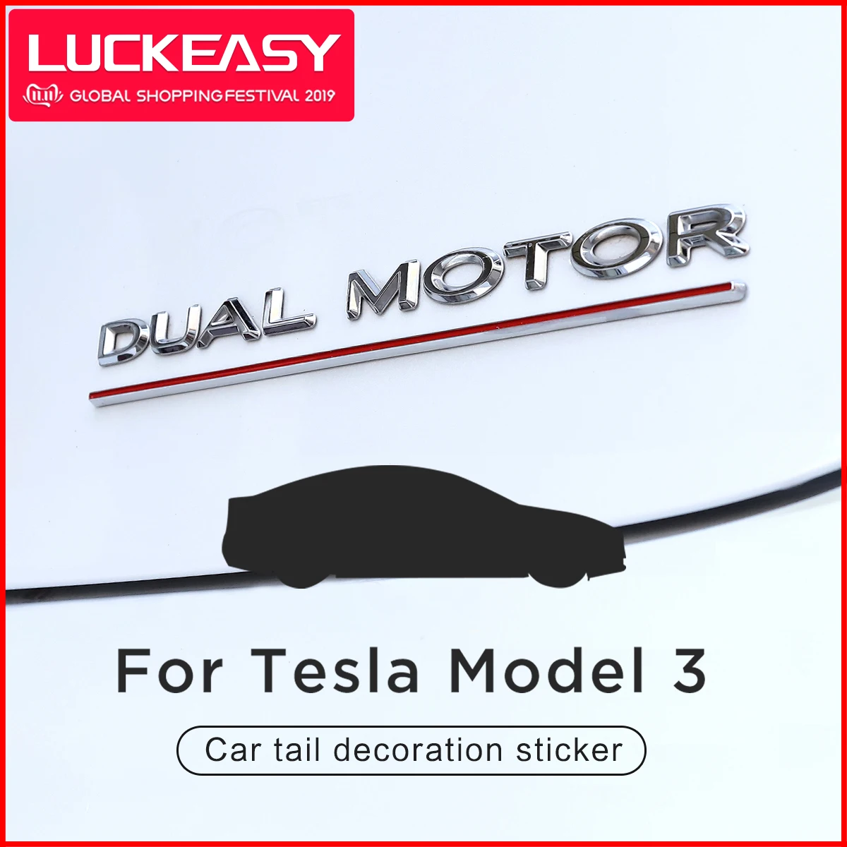 Для Tesla Model 3 автомобильный хвост аксессуары высокая производительность