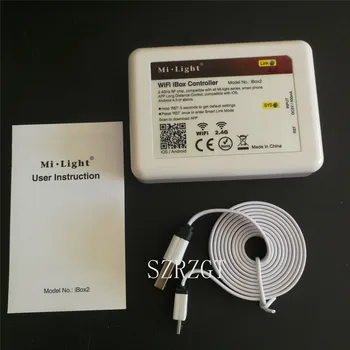 Mi.light Wifi iBox2 controller DC5V compatible with IOS/Andriod system Wireless APP Control for CW WW RGB strip bulb
Mi.light Wifi iBox2 controller DC5V compatible with IOS/Andriod system Wireless APP Control for CW WW RGB strip bulb