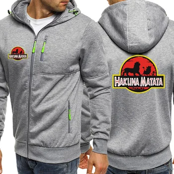 Hakuna Matata Coat The Lion King Hoodies Male Spring Autumn New Jacket Cartoon Zipper Hoodie Men Casual Harajuku Mens Sweatshirt 
Hakuna Matata Coat The Lion King Hoodies Male Spring Autumn New Jacket Cartoon Zipper Hoodie Men Casual Harajuku Mens Sweatshirt