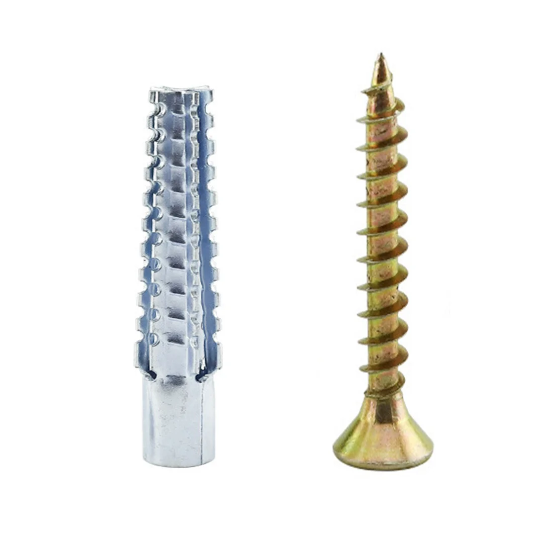 Serrated Expansion Solid Wall Anchor Molly Concrete Dry Wall Studs for Screw Replace Age Plastic Plugs Anchors Delta Tube Spigot
Serrated Expansion Solid Wall Anchor Molly Concrete Dry Wall Studs for Screw Replace Age Plastic Plugs Anchors Delta Tube Spigot