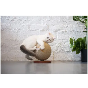 Rotating Globe Cat Scratch Post Cat Jumping Toy Scratching Wood Climbing Tree For Cat Climbing Frame Cat Pet Furniture Toys
Rotating Globe Cat Scratch Post Cat Jumping Toy Scratching Wood Climbing Tree For Cat Climbing Frame Cat Pet Furniture Toys