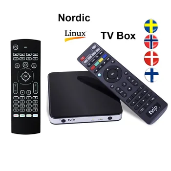 Tvip 605 Scandinavia Linux & Android Dual OS Amlogic S905X 2.4G/5G WiFi 4K Nordic Sweden Norway Denmark Finland TV Box
Tvip 605 Scandinavia Linux & Android Dual OS Amlogic S905X 2.4G/5G WiFi 4K Nordic Sweden Norway Denmark Finland TV Box