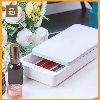 Youpin 3 in 1 UVC-LED Five Multifunctional Disinfection Box 99% UV Sterilization Wireless Mobile Phone portable
Youpin 3 in 1 UVC-LED Five Multifunctional Disinfection Box 99% UV Sterilization Wireless Mobile Phone portable