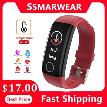 T10 Smart Bracelet Multilingual Information Push Wristband Heart Rate Body Temperature IP67 Waterproof Sport Tracker Bracelet
T10 Smart Bracelet Multilingual Information Push Wristband Heart Rate Body Temperature IP67 Waterproof Sport Tracker Bracelet