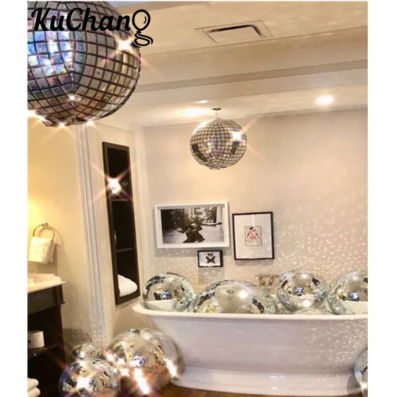 5Pcs 22inch 4D Cube Disco Bar Ball Metalic Laser Aluminum Foil Balloons 80s 90s Retro Popular Party Wedding Theme Space Decor
5Pcs 22inch 4D Cube Disco Bar Ball Metalic Laser Aluminum Foil Balloons 80s 90s Retro Popular Party Wedding Theme Space Decor