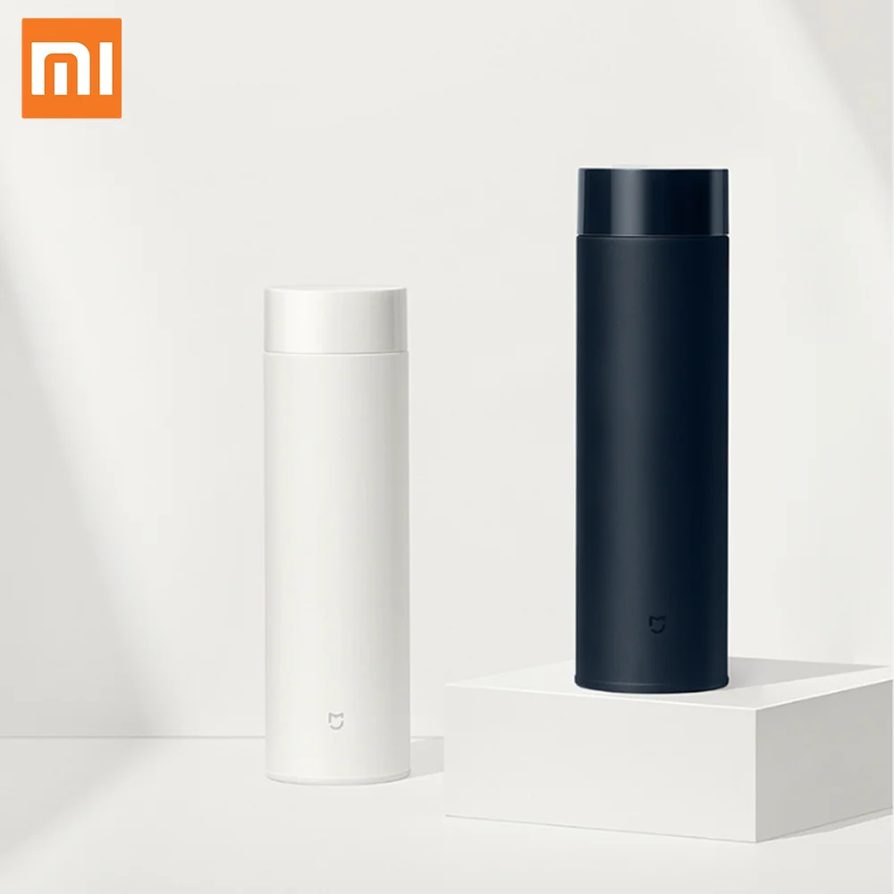 

Новинка 2020, чашка для воды Xiaomi mi, термос 500 мл, сохраняющая тепло/холодную чашку, дорожная портативная бутылка для воды из нержавеющей стали, кружка для чая, Термокружка