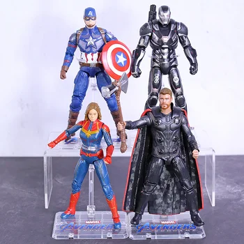 Avengers Endgame Captain Marvel Thor War Machine Captain America PVC Action Figure Collectible Model Toy
Avengers Endgame Captain Marvel Thor War Machine Captain America PVC Action Figure Collectible Model Toy