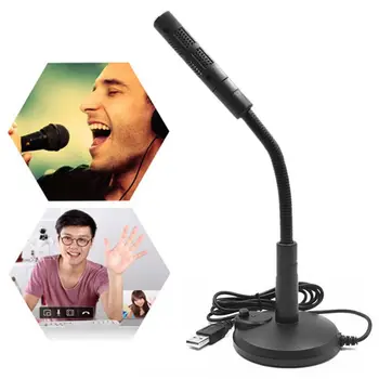 M6 Desktop Microphone Wired Microphone Receiver for Computer Gaming Voice Conference
M6 Desktop Microphone Wired Microphone Receiver for Computer Gaming Voice Conference