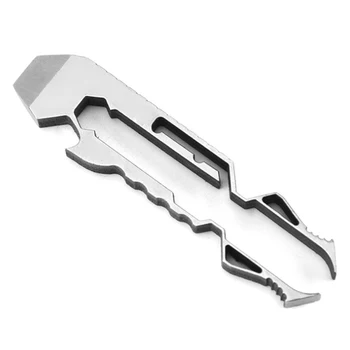 6 in 1 EDC Gadget Outdoor Travel Multifunction Screwdriver Bottle Opener Keychain Ring Multi-Function Tools Wrench Multitool
6 in 1 EDC Gadget Outdoor Travel Multifunction Screwdriver Bottle Opener Keychain Ring Multi-Function Tools Wrench Multitool