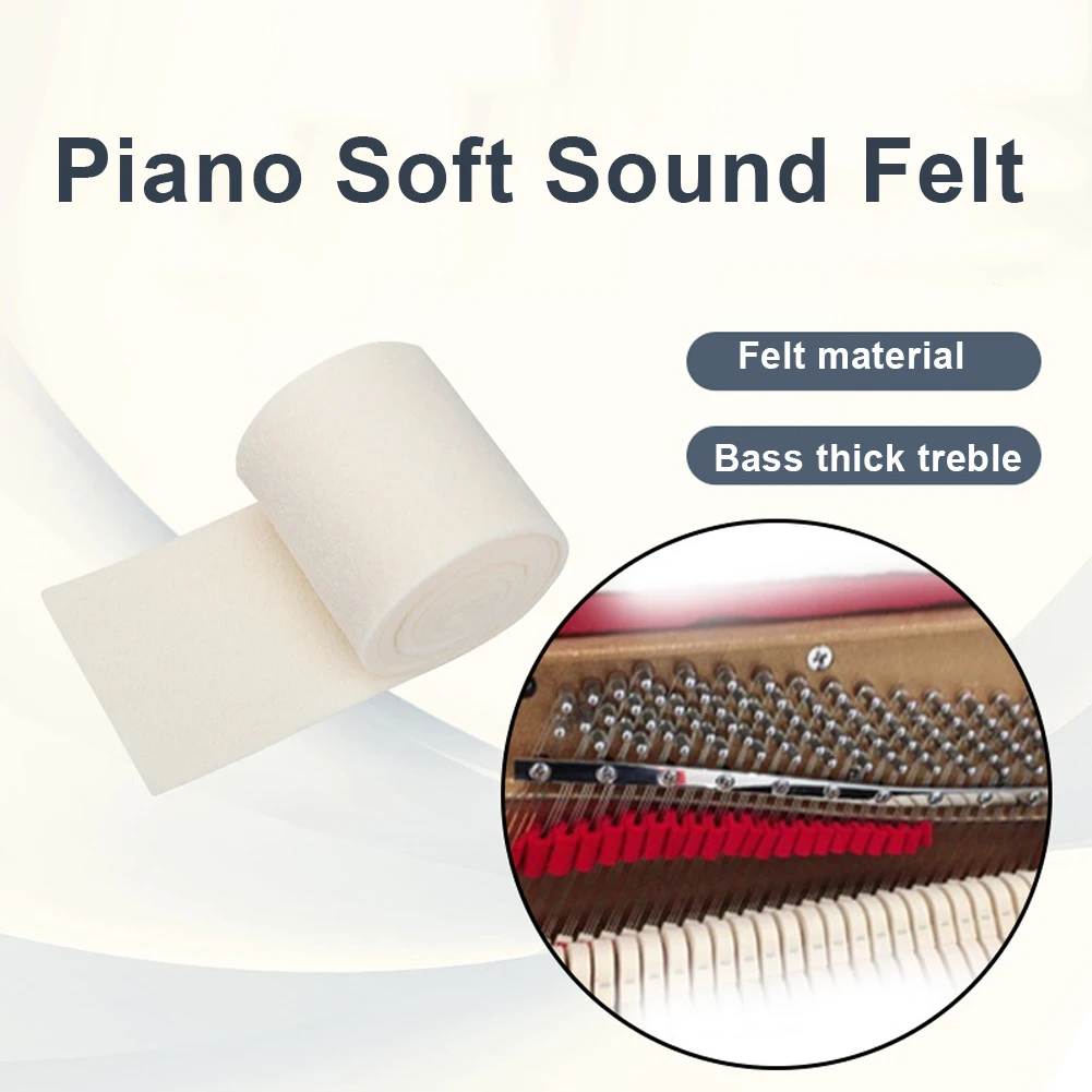 Piano Silencer Felt/Tuning Wool Musical Instrument Accessories High-pitched Sound Absorbing Durable and Soft
Piano Silencer Felt/Tuning Wool Musical Instrument Accessories High-pitched Sound Absorbing Durable and Soft