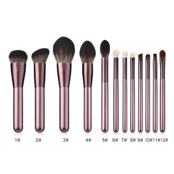 12 PCS Blending Blush Foundation Wooden Foundation Cosmetic Eyebrow Eyeshadow Brush Makeup Brush Sets Tools
12 PCS Blending Blush Foundation Wooden Foundation Cosmetic Eyebrow Eyeshadow Brush Makeup Brush Sets Tools