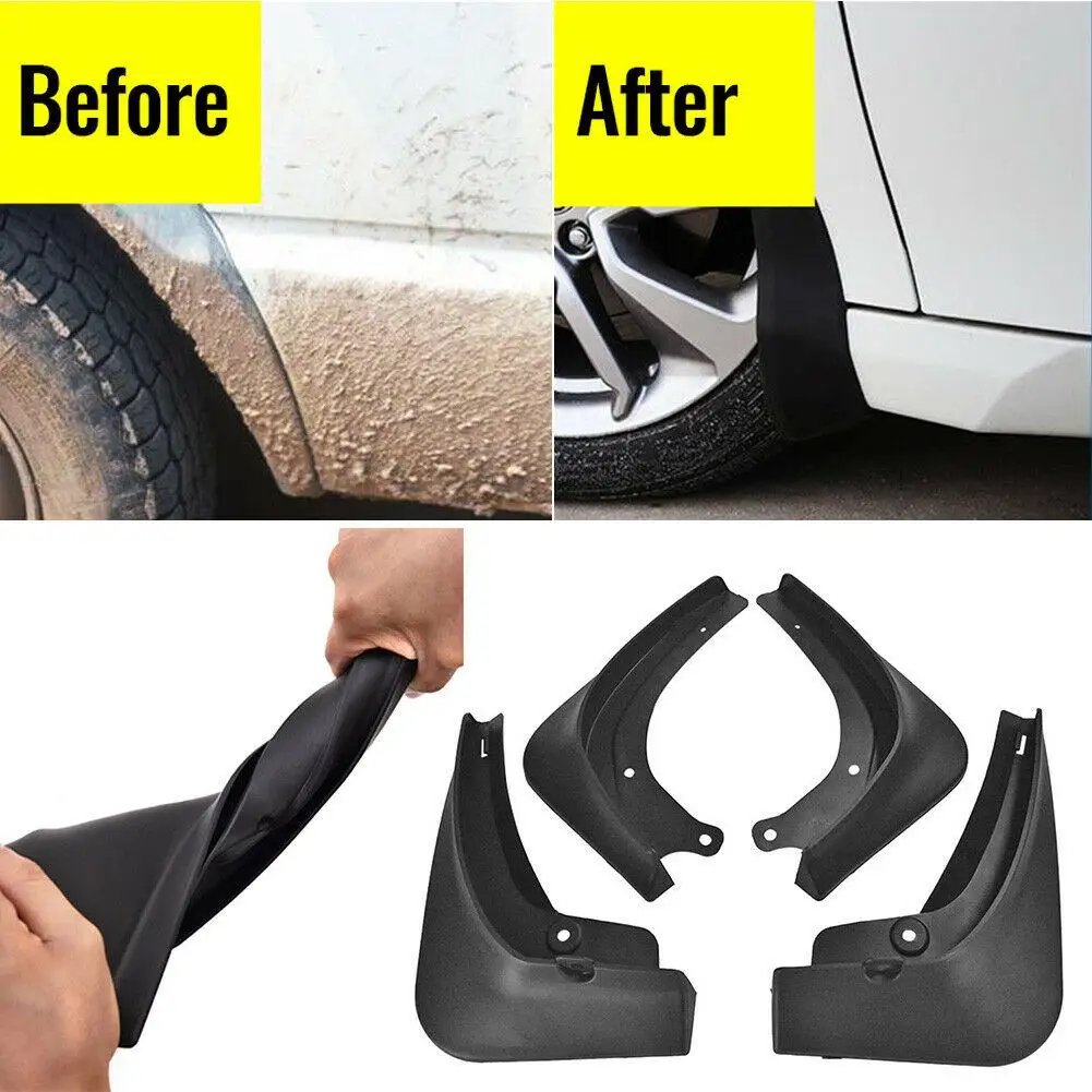4Pcs/Set Car Mud Flaps Front Rear Mudguard Splash Guards Fender Mudflaps For Tesla Model 3 2016~201Car Tire Accessories 
4Pcs/Set Car Mud Flaps Front Rear Mudguard Splash Guards Fender Mudflaps For Tesla Model 3 2016~201Car Tire Accessories