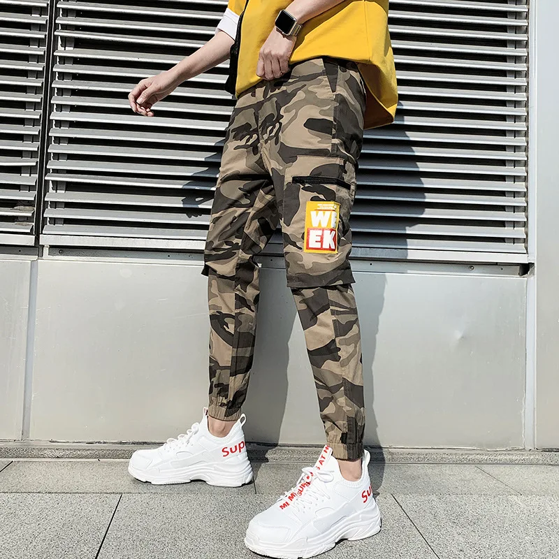 Super Fire Japanese-style Camouflage Bib Overall Popular Brand Slim Fit Ankle Banded Pants Autumn Trend Capri Pants BOY'S Casual
Super Fire Japanese-style Camouflage Bib Overall Popular Brand Slim Fit Ankle Banded Pants Autumn Trend Capri Pants BOY'S Casual