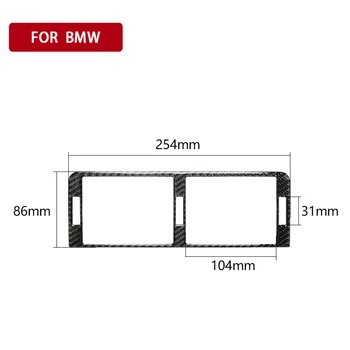 Carbon Fiber Center Console Air Vent Outlet Sticker Trim For BMW 3 Series E46 4-Door 1998-2005
Carbon Fiber Center Console Air Vent Outlet Sticker Trim For BMW 3 Series E46 4-Door 1998-2005