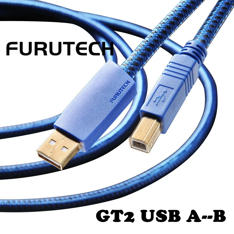 

Аудиокабель Hi-Fi USB Furutech GT2 Ultimate, OCC, A-B, с квадратным портом декодера, DAC, для передачи данных