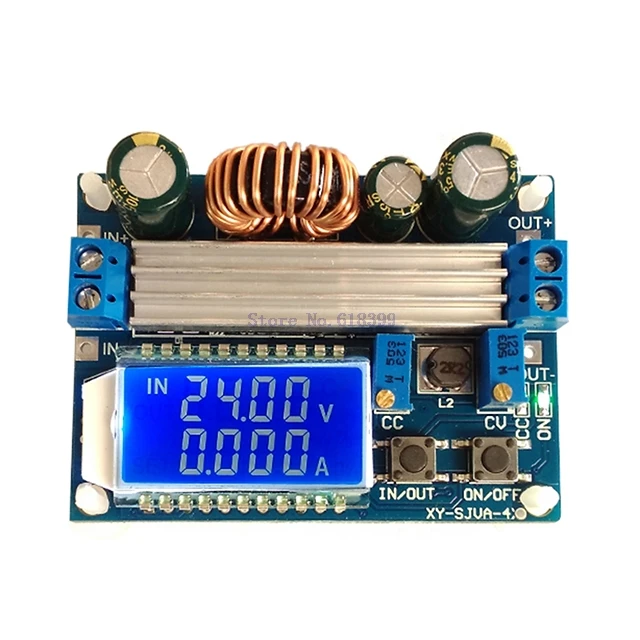 A5-- Lifting pressure module constant pressure constant current liquid crystal LCD digital display voltmeter current meter
A5-- Lifting pressure module constant pressure constant current liquid crystal LCD digital display voltmeter current meter