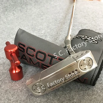 

Free Shipping by FedEx. Scotty Silver Newport 2 Two Newport2 Red Point Circles Cameron Golf Milled Putter Golf Putters Club