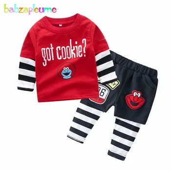 2Piece/Spring Baby Boys Clothing Set Korean Infant Sport Suit Fashion Casual Letter Print T-shirt+Pants Newborn Clothes BC1709-1
2Piece/Spring Baby Boys Clothing Set Korean Infant Sport Suit Fashion Casual Letter Print T-shirt+Pants Newborn Clothes BC1709-1