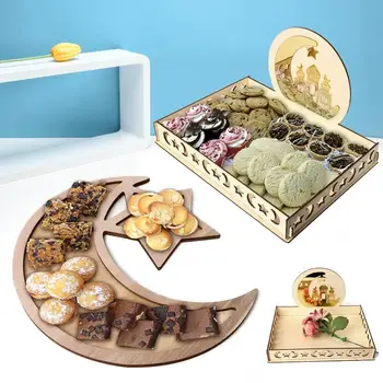 Eid Mubarak Dessert Tray Pastry Tray Food Serving Tray Festival Ramadan Ornament for Home Muslim Party Supplies Durable
Eid Mubarak Dessert Tray Pastry Tray Food Serving Tray Festival Ramadan Ornament for Home Muslim Party Supplies Durable