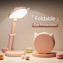 Foldable Cute Cat Light LED Table Lamp Children Study Eye Protection Desk Lamp Long Battery Life Smart Bedroom Night Lamp 2022
Foldable Cute Cat Light LED Table Lamp Children Study Eye Protection Desk Lamp Long Battery Life Smart Bedroom Night Lamp 2022
