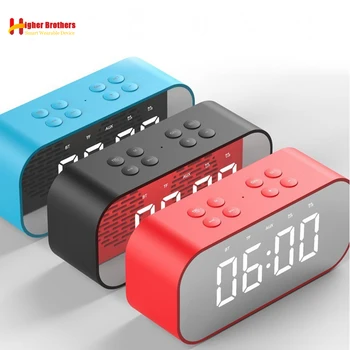 Bluetooth 5.0 Portable Wireless Mirror Speaker Column Subwoofer Music Sound Box LED Time Snooze Alarm Clock for Laptop Phone
Bluetooth 5.0 Portable Wireless Mirror Speaker Column Subwoofer Music Sound Box LED Time Snooze Alarm Clock for Laptop Phone
