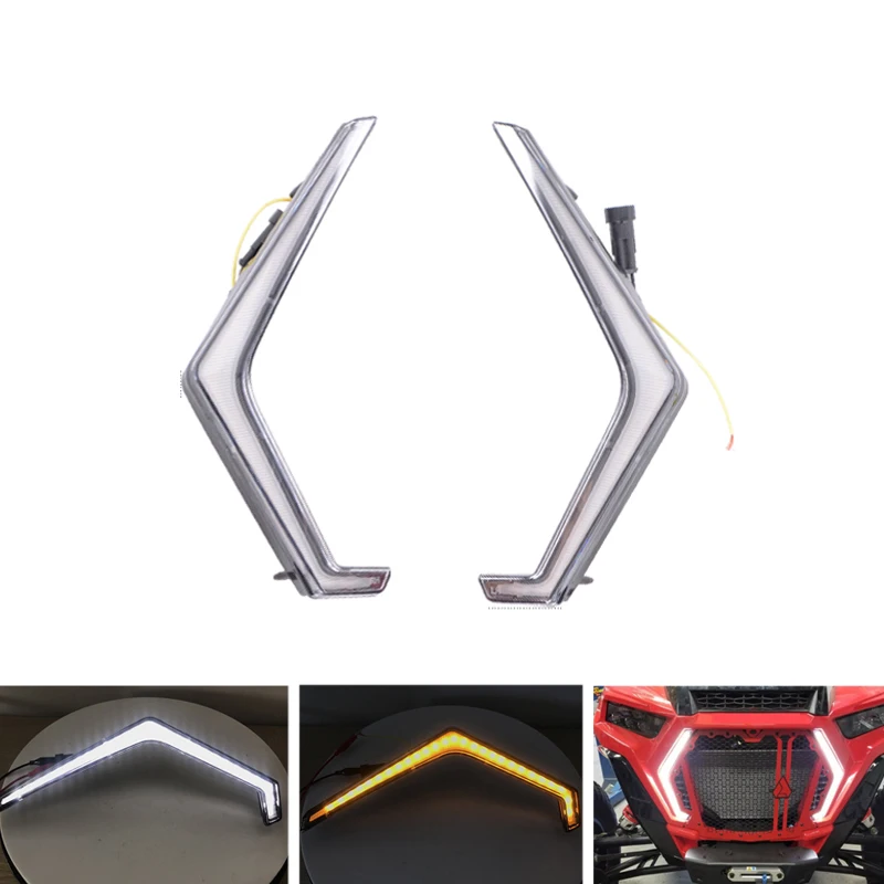 Front Driver Signature Light turn signal light for Polaris RZR XP Turbo 4 Turbo Xp 1000 4 1000 2019
Front Driver Signature Light turn signal light for Polaris RZR XP Turbo 4 Turbo Xp 1000 4 1000 2019