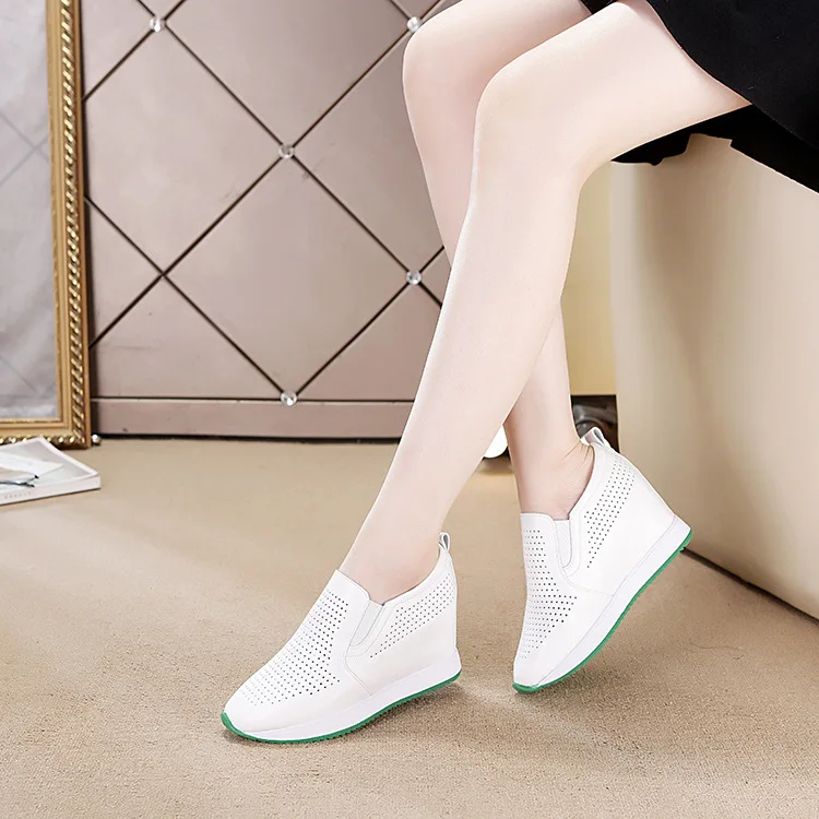 Spring And Autumn Loafers Breathable Pore Pointed-Toe Elevator Low-top Shoes with Foot Covering WOMEN'S Shoes Shoes White Shoes
Spring And Autumn Loafers Breathable Pore Pointed-Toe Elevator Low-top Shoes with Foot Covering WOMEN'S Shoes Shoes White Shoes