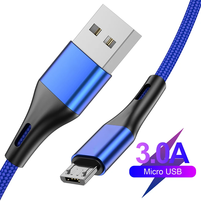 Micro USB Cable Fast Charging Data Wire For Xiaomi Redmi Huawei Samsung Oneplus Microusb Android Tablet Mobile Phone Charge Cord
Micro USB Cable Fast Charging Data Wire For Xiaomi Redmi Huawei Samsung Oneplus Microusb Android Tablet Mobile Phone Charge Cord