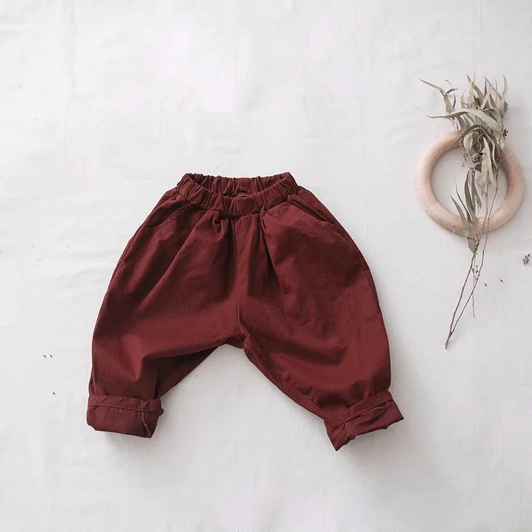 Forest Map Children Baggy Pants Spring han ban Twill Cotton Three-Color Big Pp Pants
Forest Map Children Baggy Pants Spring han ban Twill Cotton Three-Color Big Pp Pants