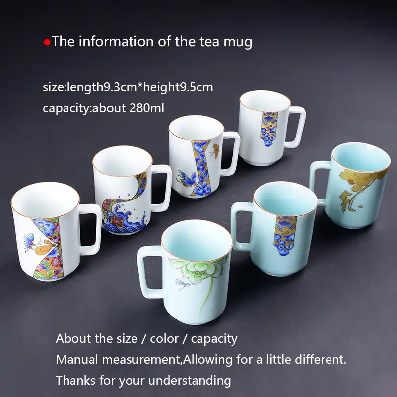 water cup master breakfast milk coffee mugs enamel ceramic cups