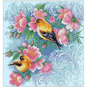 Beautiful romantic flowers and birds illustration Counted Cross Stitch 11CT 14CT DIY Cross Stitch Kit Embroidery Needlework Sets
Beautiful romantic flowers and birds illustration Counted Cross Stitch 11CT 14CT DIY Cross Stitch Kit Embroidery Needlework Sets