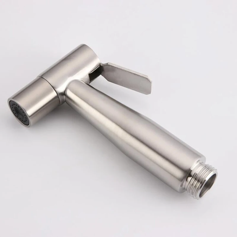 Stainless Steel Bathroom Toilet Hand-held Booster Spray Gun Small Shower Water Saving Bathroom Spray Bathroom Shower Head
Stainless Steel Bathroom Toilet Hand-held Booster Spray Gun Small Shower Water Saving Bathroom Spray Bathroom Shower Head