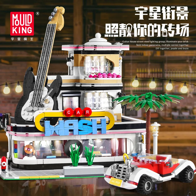16002 2168pcs In stock MOULD KING Street View Creator Series The Car Wash Shop Building Blocks Bricks education Toys Gifts 10196
16002 2168pcs In stock MOULD KING Street View Creator Series The Car Wash Shop Building Blocks Bricks education Toys Gifts 10196
