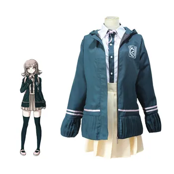 Women Anime DanganRonpa 2 Cosplay Chiaki Nanami Uniforms Jacket Shirt Tie Skirt for Women Cosplay Costume
Women Anime DanganRonpa 2 Cosplay Chiaki Nanami Uniforms Jacket Shirt Tie Skirt for Women Cosplay Costume