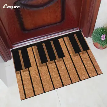 Eogoe Rubber Floor Mat Doormat for Entrance Door Outdoor Rug Home Decor Carpet Anti Slip Funny Piano Keyboard Style Kitchen Mat 
Eogoe Rubber Floor Mat Doormat for Entrance Door Outdoor Rug Home Decor Carpet Anti Slip Funny Piano Keyboard Style Kitchen Mat