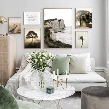 Scandinavian Decoration Canvas Painting Sunrise Tree Field Scenery Poster Nordic Style Nature Landscape Print Wall Art Picture
Scandinavian Decoration Canvas Painting Sunrise Tree Field Scenery Poster Nordic Style Nature Landscape Print Wall Art Picture