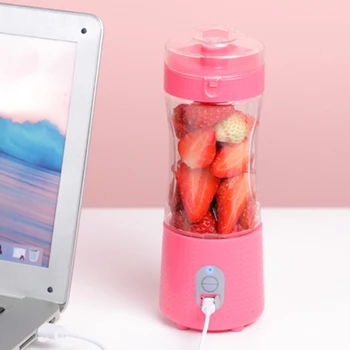 380ml Portable Electric Blender USB Rechargeable Juicer Cup Smoothies Mixer Fruit Squeezer Machine for Home Travel
380ml Portable Electric Blender USB Rechargeable Juicer Cup Smoothies Mixer Fruit Squeezer Machine for Home Travel