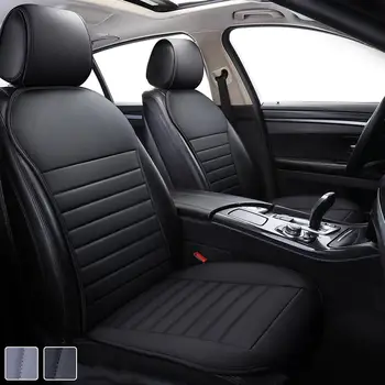 Universal Car Front Seat Cover Headrest Cover Nonslip PU Seat Cover Comfy Seat Protector Easy To Install 
Universal Car Front Seat Cover Headrest Cover Nonslip PU Seat Cover Comfy Seat Protector Easy To Install