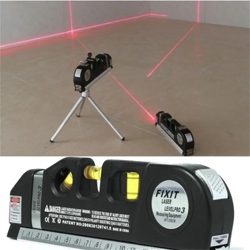 New Multipurpose Laser Ruler Laser LV03 Multifunctional Laser Level and Spirit Level Metric Rulers Laser Straight Line Horizon V
New Multipurpose Laser Ruler Laser LV03 Multifunctional Laser Level and Spirit Level Metric Rulers Laser Straight Line Horizon V