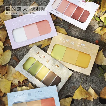 1set/lot Memo Pads Sticky Notes Twelve o'clock series Paper diary Scrapbooking Stickers Office School stationery Notepad
1set/lot Memo Pads Sticky Notes Twelve o'clock series Paper diary Scrapbooking Stickers Office School stationery Notepad