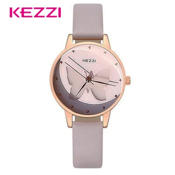 KEZZI Women Fashion Watches Luxury Butterfly Watch Ladies Quartz Leather Watch Simple Dress Wristwatch Reloj Mujer
KEZZI Women Fashion Watches Luxury Butterfly Watch Ladies Quartz Leather Watch Simple Dress Wristwatch Reloj Mujer